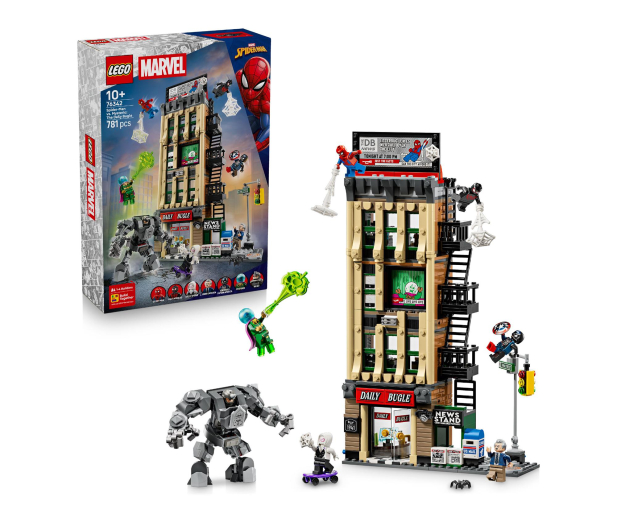 LEGO Marvel 76342 Spider-Man kontra Mysterio: Daily Bugle - 1473565 - zdjęcie 2